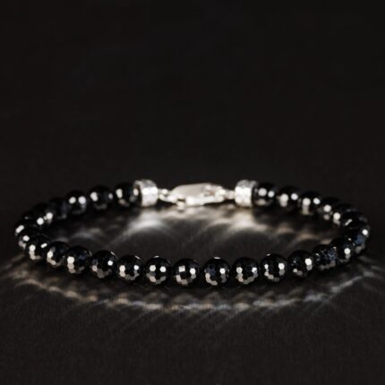 Black Spinel Bracelet II (6mm)