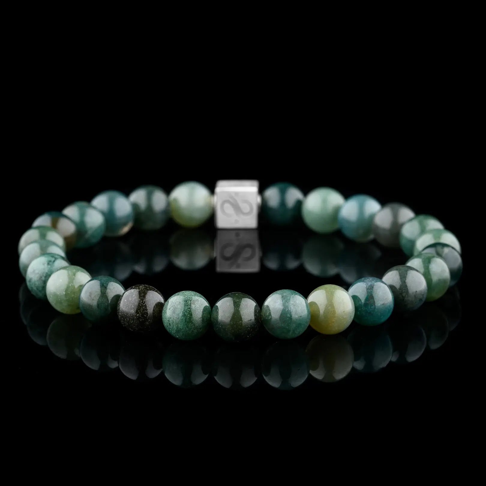 ClassicGreenPlantsAgateBraceletII_8mm.jpg