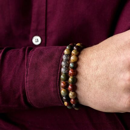 Classic Multicolor Picasso Bracelet II (8mm)